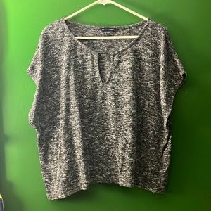Sweater knit T shirt